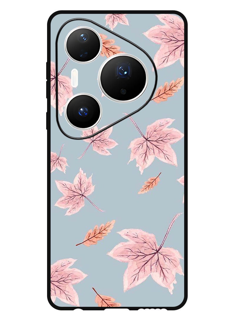 Theodor Case Compatible with Huawei Pura 80 Pro 6.8 Inch Protection Shockproof Bumper Cover Autum Leaves - Image 1