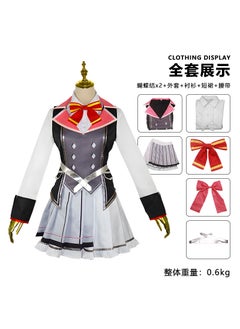 Creative Cosplay Costume Womens Anime Fisherman Suit Direct Sales From China Mainland Unbranded Special Purpose Clothing Ym0027 he quanfei ai (bow x2 + jacket + shirt + skirt + belt)