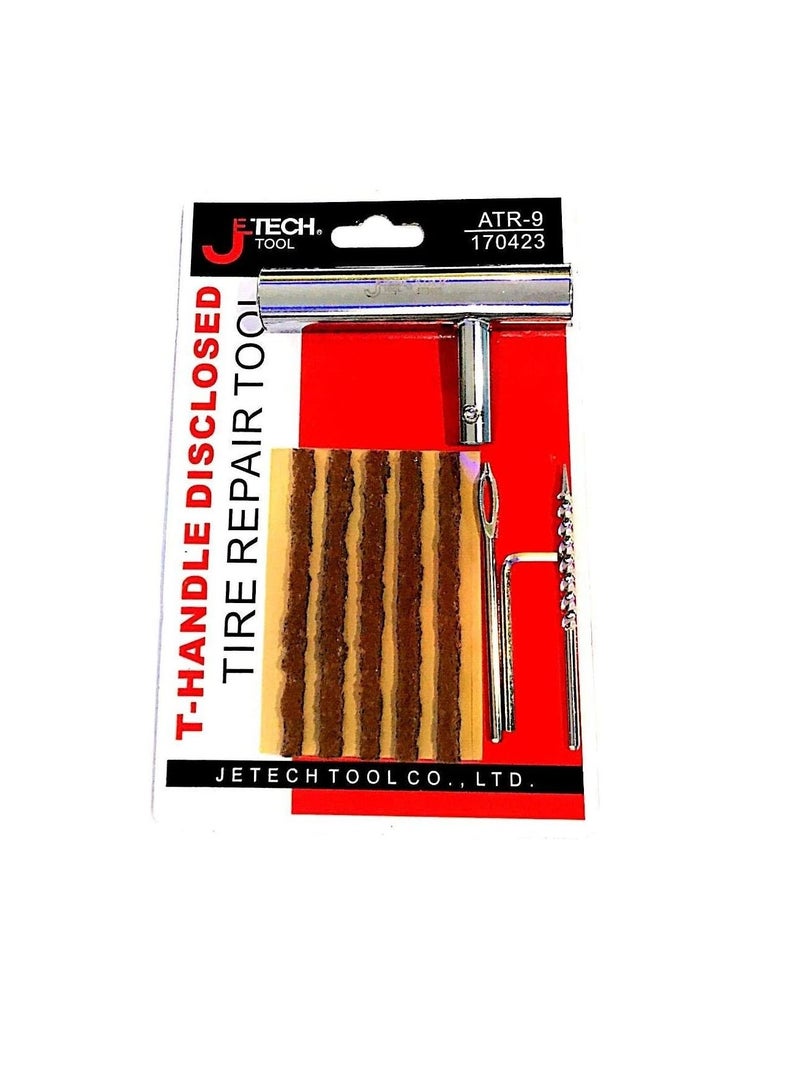 جي تيك مجموعة أدوات إصلاح ثقب الإطارات بدون أنابيب من JeTech شديدة التحمل - Image 3