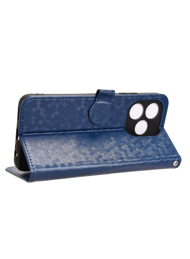 erorex Case For Oukitel C51 Honeycomb Dot Texture Leather Phone Case - Image 5