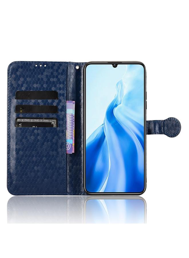 erorex Case For Oukitel C51 Honeycomb Dot Texture Leather Phone Case - Image 4