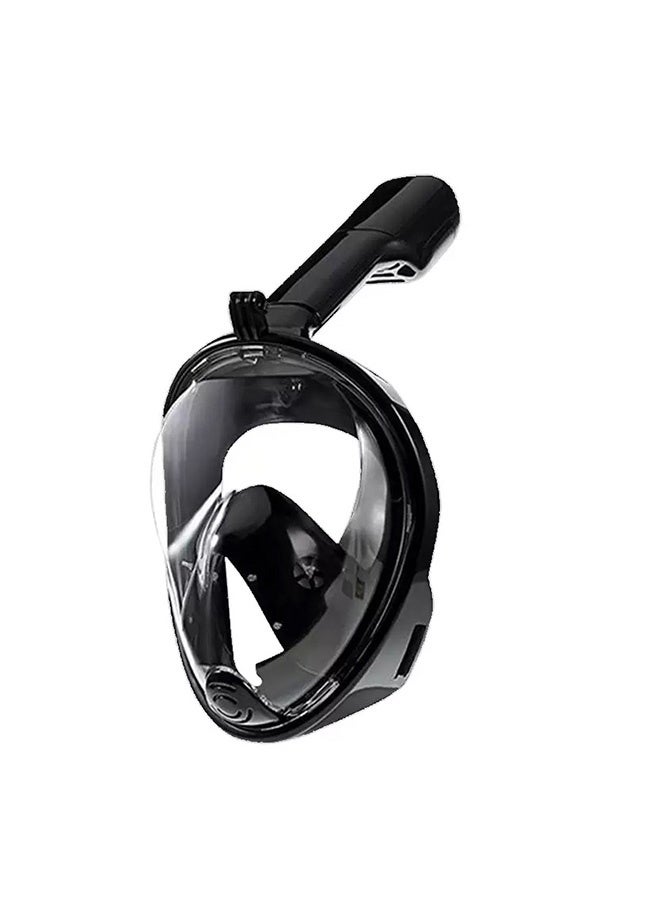 Full Face Snorkeling Mask with 180° Panoramic View – Anti-Fog, Anti-Leak, Dry Top System, Camera Mount