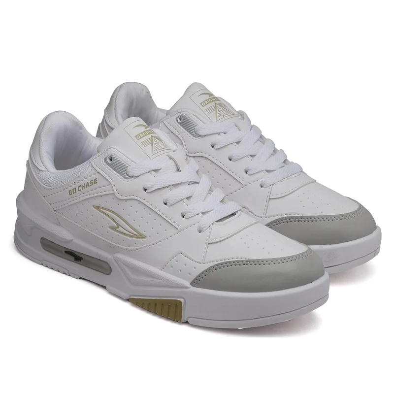 أسيان Stylish White Sneakers for Men and Boys