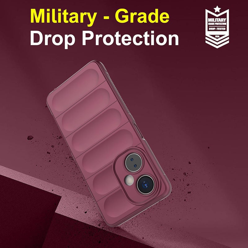 ZAPCASE غطاء خلفي لهاتف Oneplus Nord Ce 3 Lite 5G | متوافق مع غطاء خلفي لهاتف Oneplus Nord Ce 3 Lite 5G | غطاء سحري من السيليكون السائل مع حماية للكاميرا | برقوق - Image 5