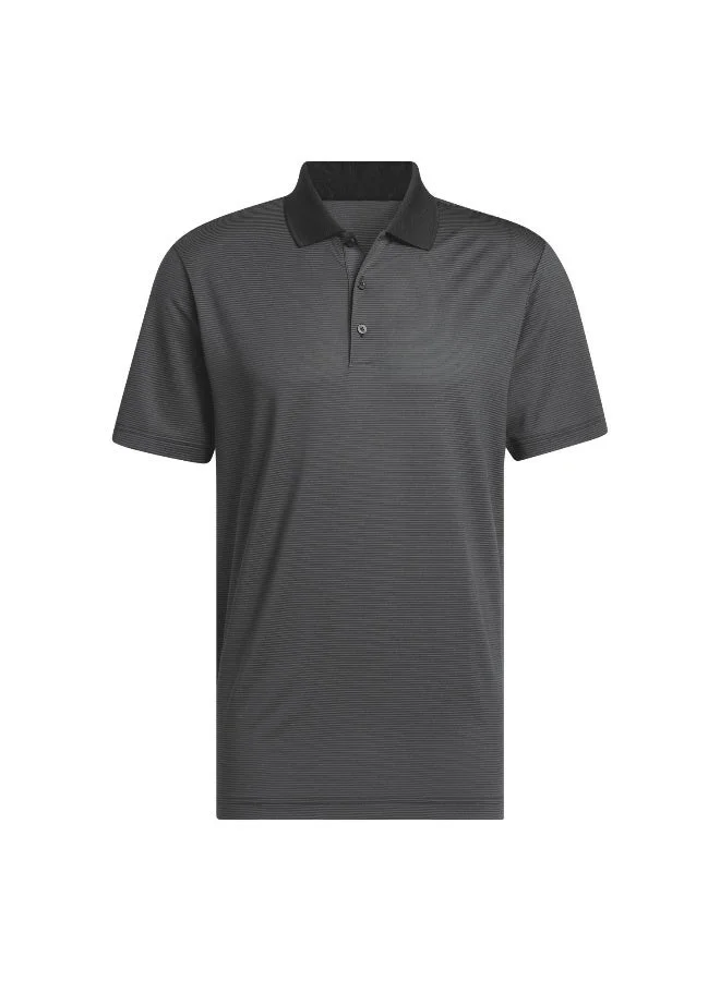 Adidas Adidas Ottoman Polo Black Golf Polo Shirts For Men S