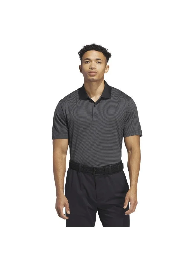 Adidas Adidas Ottoman Polo Black Golf Polo Shirts For Men S