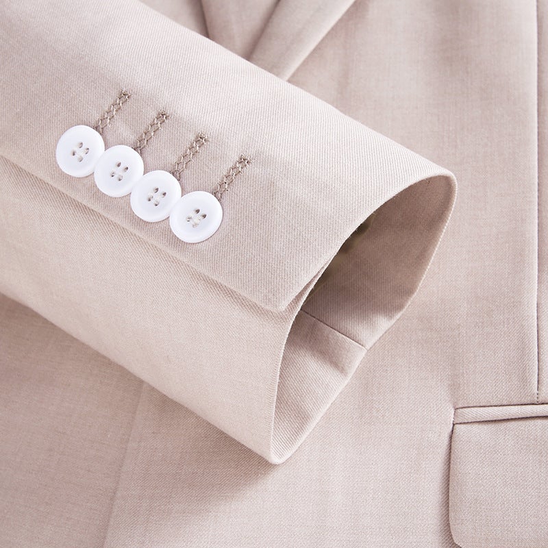 Men'S Hollow Large Size Suit Three-Piece Double-Breasted Business Casual Suit 7110 - Image 5