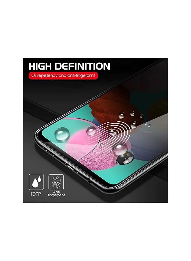 PROMASS Galaxy A51 Privacy Screen Protector, 9H Hardness [Anti Scratch] [Anti Spy] [Anti Shatter] Bubble Free Film for Galaxy A51 - Image 5
