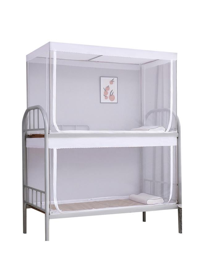 Bluejw 71TX Student Mosquito Net Dormitory Dedicated Upper And Lower Bunks Universal 0.9m Single 0.8 Dormitory Residential Transparent Telescopic - Image 2