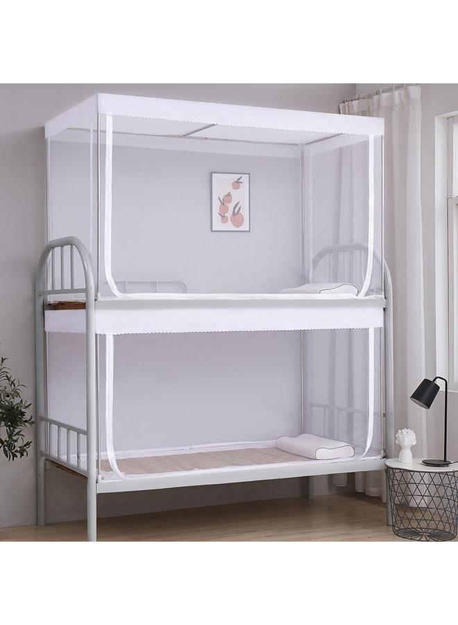 Bluejw 71TX Student Mosquito Net Dormitory Dedicated Upper And Lower Bunks Universal 0.9m Single 0.8 Dormitory Residential Transparent Telescopic - Image 5