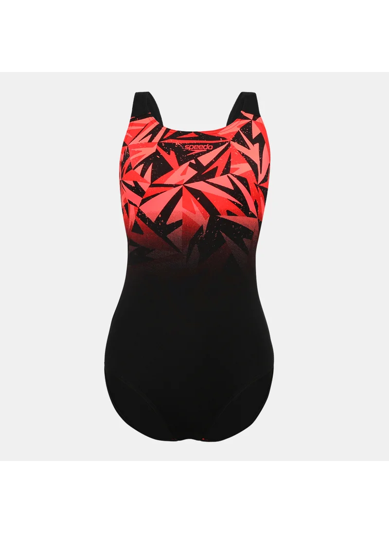 speedo Women's Hyperboom Placement Muscleback One-Piece Swimsuit
