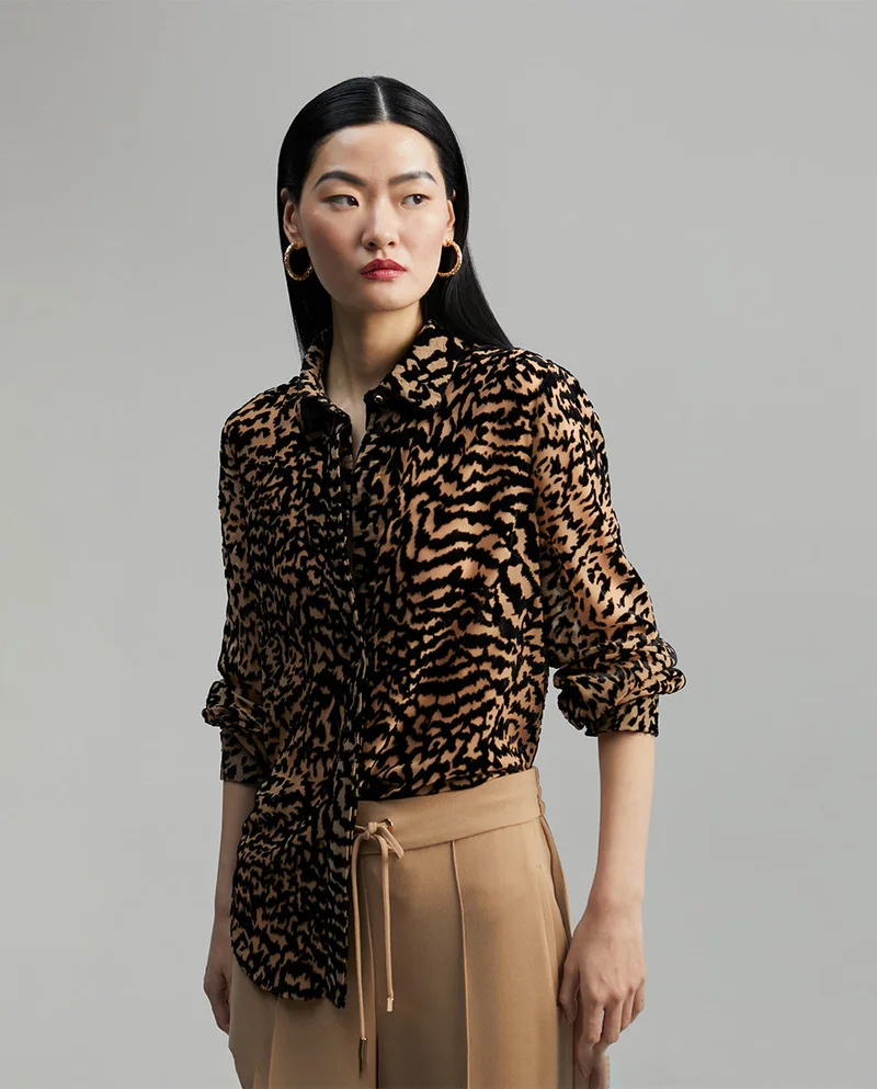Lola Casademunt Animal print shirt