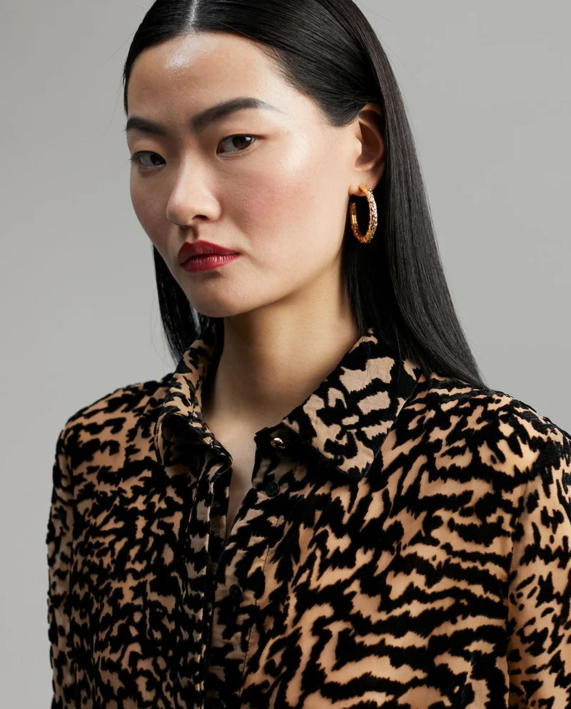 Lola Casademunt Animal print shirt