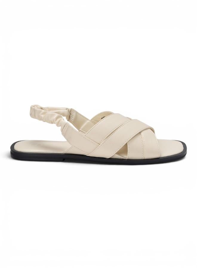 Bata Cross Strap Slingback Sandals - Image 1
