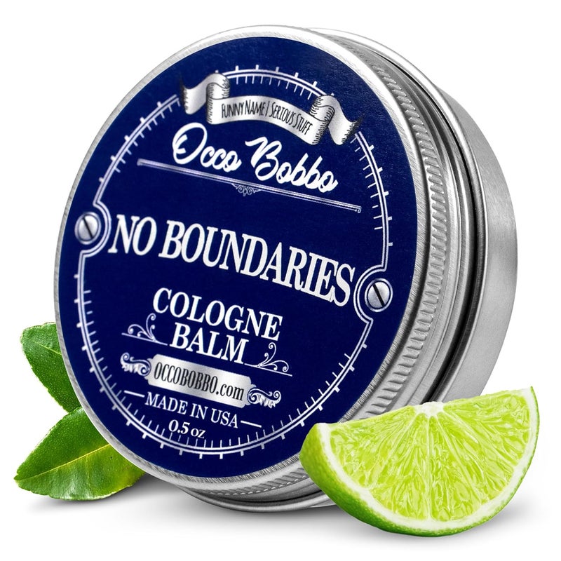 Occo Bobbo No Boundaries Solid Cologne  Classic and Clean Scent that Combines WoodyFresh Musk Cedar and Citrus Notes  Made In The USA  AllNatural Ingredients  5 oz
