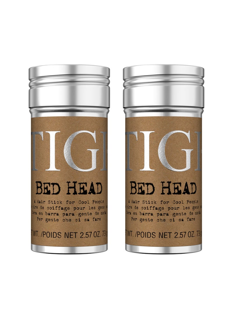 Bed Head Tigi - Men Hair Wax Stick For Cool People, For a Soft, Pliable Hold, Hair Styling Product With Beeswax - 2 Pack - Image 1