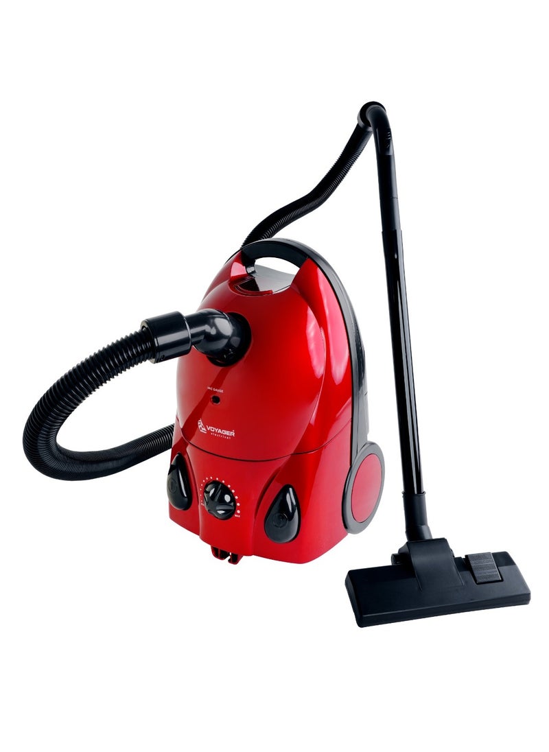 VOYAGER Red vacuum cleaner, 1600 watts  - Image 1
