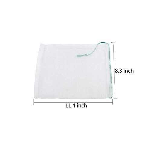 Divayanshi Fruit Protection Bags | Reusable Mesh Net with Drawstring | Breathable, UV-Resistant & Eco-Friendly | Insect & Pest Cover for Fruits, Vegetables, Garden & Farm | 8"x12" 25 pcs - Image 2