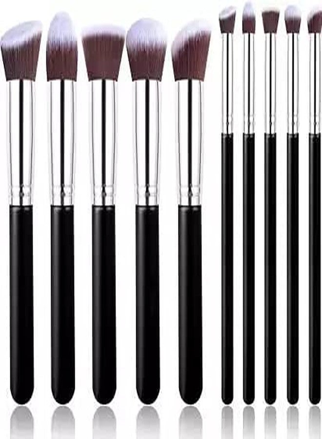 FEELHIGH فرشاة وضع مستحضرات التجميل - عبوة من 10 قطع - Image 3