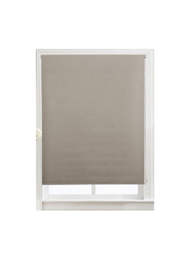 Micasa Easy To Install Durable Material Jacquard Roller Blinds Taupe 240 X 120 Cm 2023Wb091 - Image 1