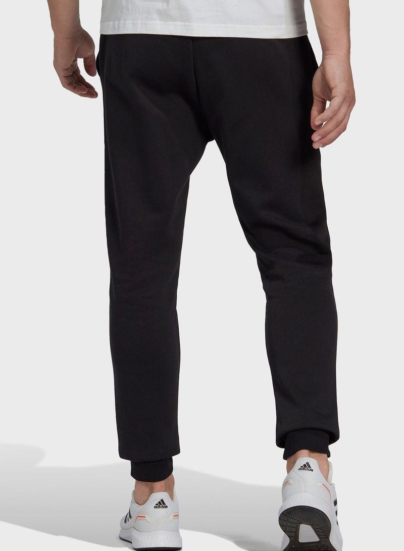 اديداس بنطال Essentials Fleece Regular Tapered - Image 2