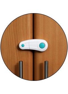 Safe-O-Kid Safe O Kid Finger Injury Safety Durable Elegant Child Safety Cabinet Lock Bluepack Of 1  - Image 2