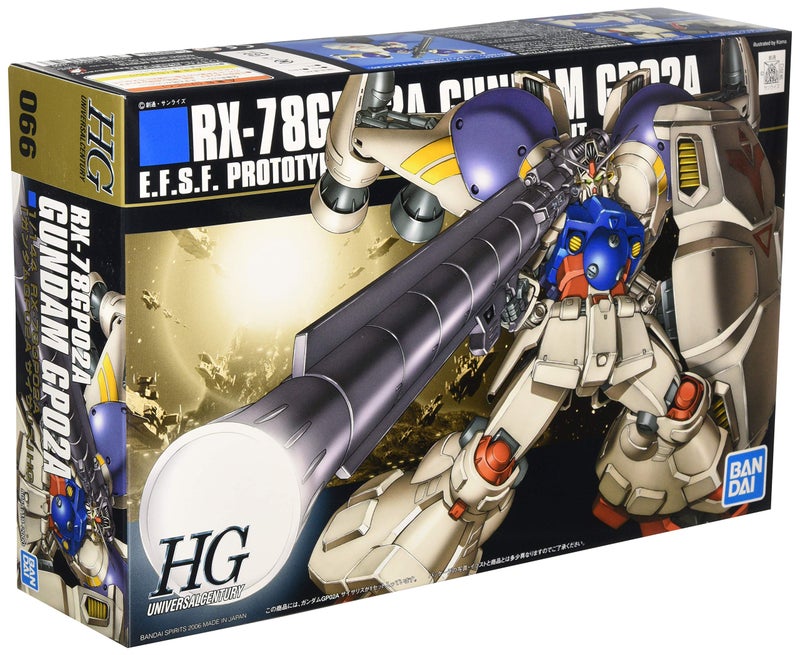BANDAI SPIRITS Gundam HGUC 1144 Gundam GP02A Model Kit - Image 2