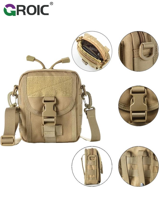 GROIC Binocular Harness Chest Pack, Camo Binocular & Rangefinder Case, Life Waterproof, Inside the Foam Cushion Shockproof, Suitable for Hunting Hiking Travel to Carry  - Image 4