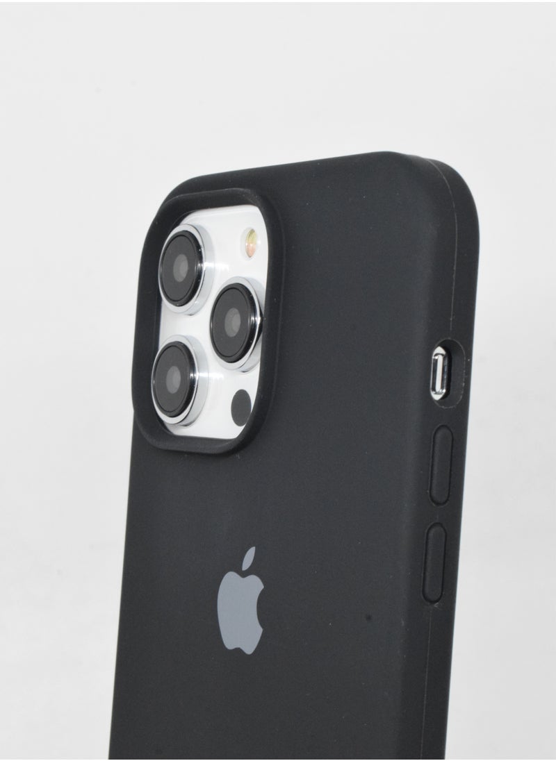 Houmt iPhone 15 Pro Case 6.1 Inch Liquid Gel Silicone iPhone 15 Pro Cover Inside Microfiber Soft Silky Touch Anti-Scratch Thin Shockproof Cover Compatible with iPhone 15 Pro  - Image 3