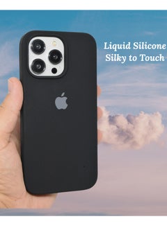 Houmt iPhone 15 Pro Case 6.1 Inch Liquid Gel Silicone iPhone 15 Pro Cover Inside Microfiber Soft Silky Touch Anti-Scratch Thin Shockproof Cover Compatible with iPhone 15 Pro  - Image 2