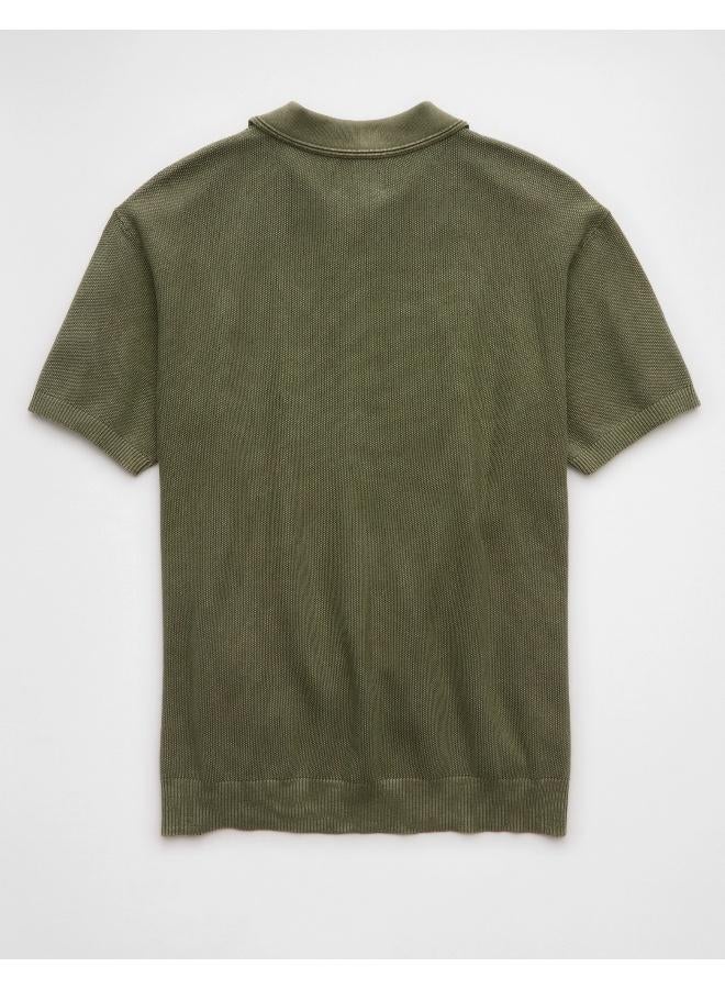 امريكان ايجل كنزة بولو مغسولة - Image 2