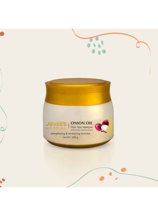 Jovees Herbal Onion Oil Hair Spa Masque200G - Image 3