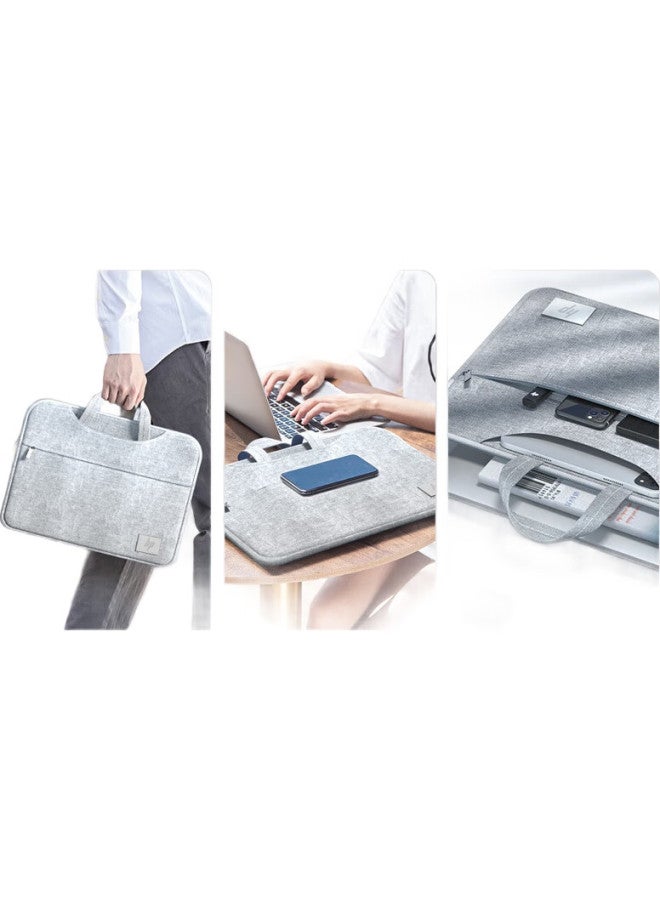 HP Laptop Bag, Handheld Sleeve, 15.6 Inches, Suitable For Apple Macbook Pro, Xiaomi, Lenovo, Huawei, Asus, Dell, Travel, Business Trip, Portable, Water-Resistant - Image 3