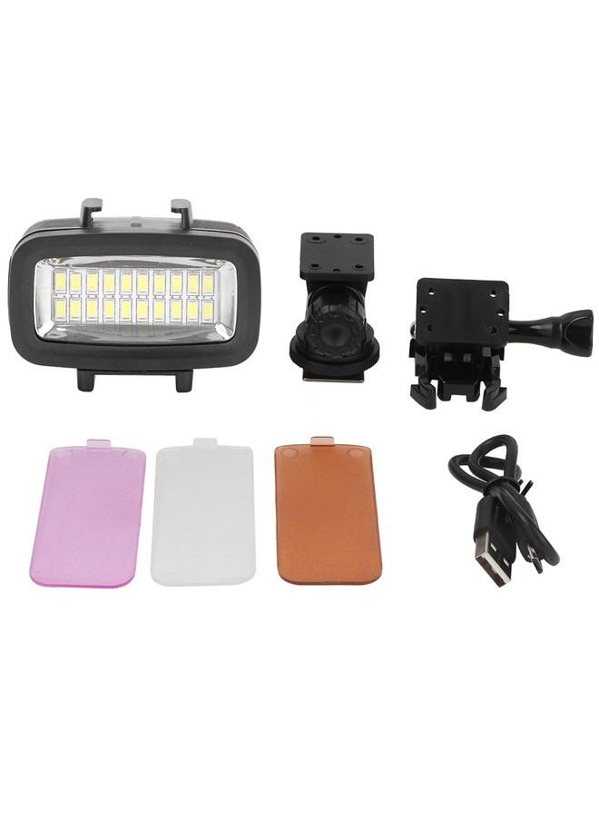 Thoraya 40m Underwater Waterproof 20LED Photography Diving Fill Light for Gopro Hero 4 / 3+ / Xiaoyi  - Image 1