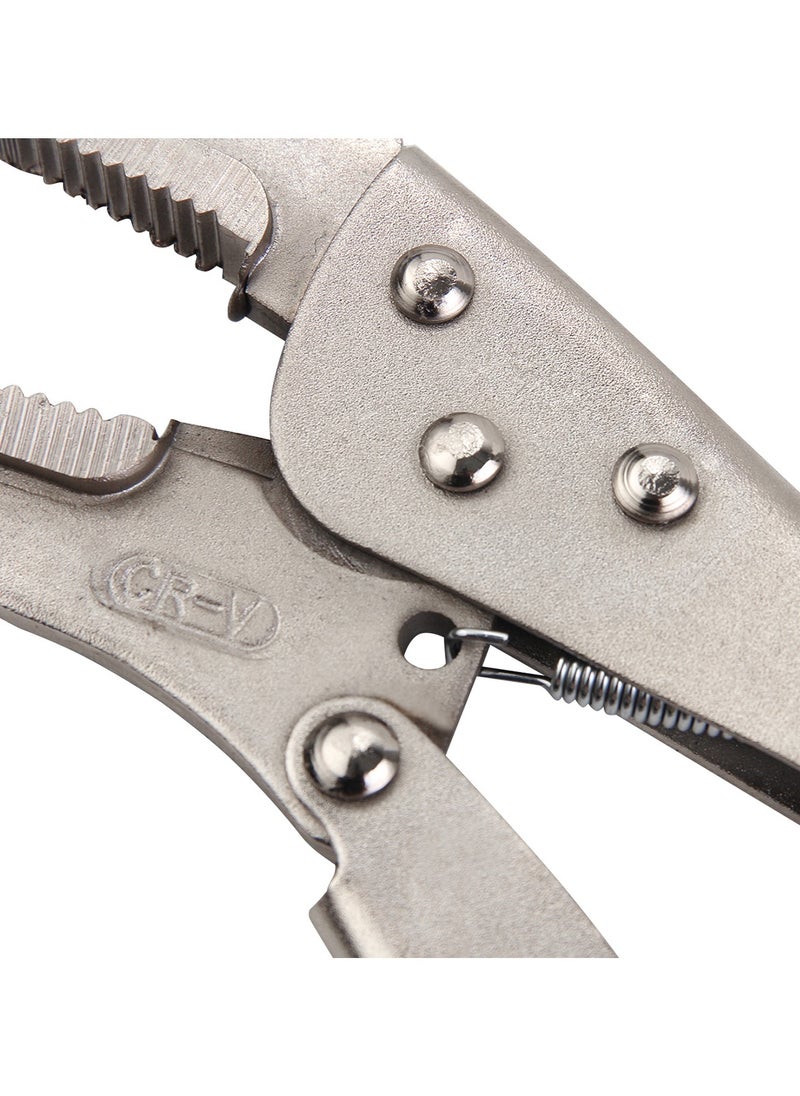 KSEIBI 10-inch Straight Jaw Locking Plier with Wire Cutter, Steel Tool, Built in Wire Cutter for Gripping, Cutting, Clamping on Flat Stock and Fasteners, Bend Metal Rods, Wires or Pipes, grip on nuts, bolts.  - Image 3