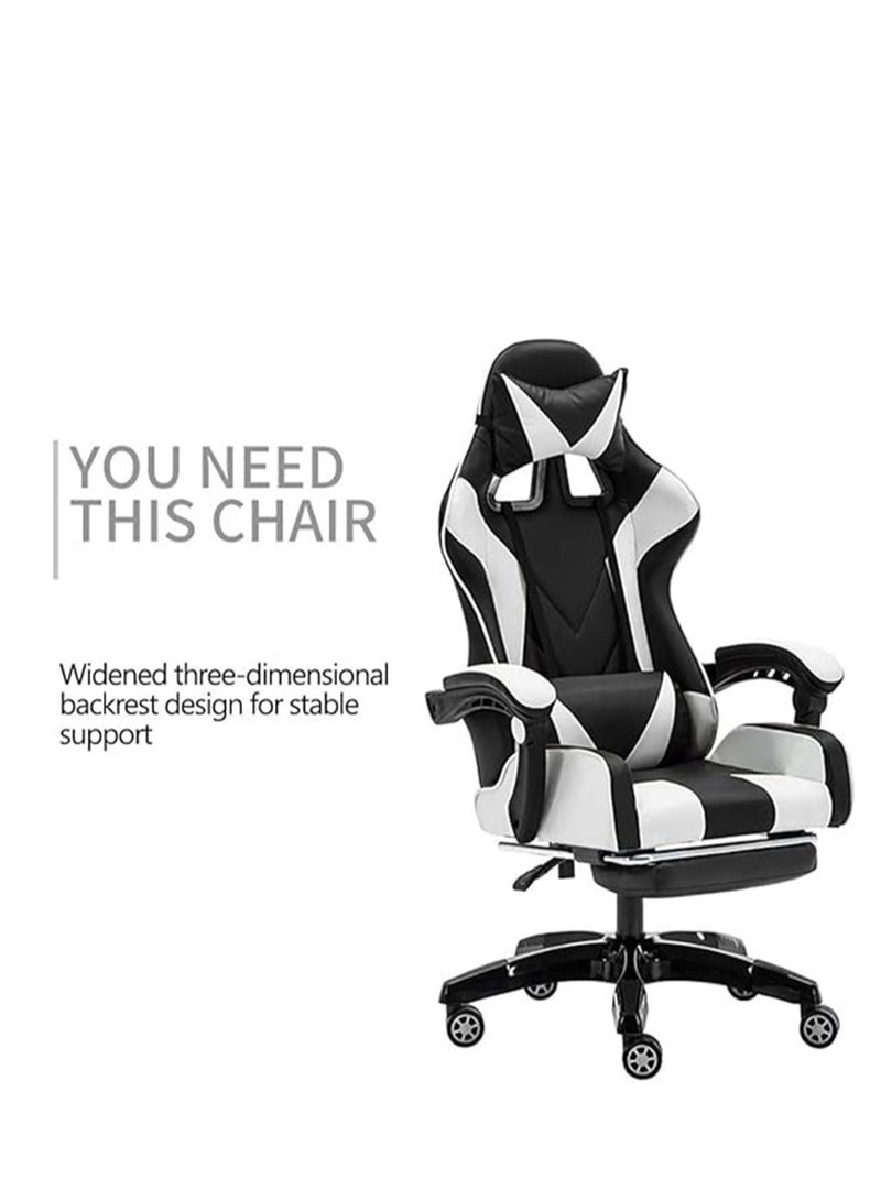 Generic Gaming Chair Video Gaming Chair High Back Ergonomic Swivel Racing Computer Chair, Task Chair Rolling Office Chair  - Image 2