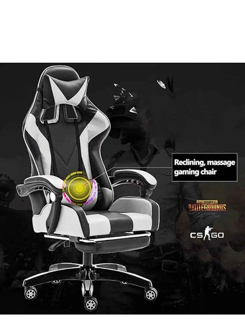 Generic Gaming Chair Video Gaming Chair High Back Ergonomic Swivel Racing Computer Chair, Task Chair Rolling Office Chair  - Image 3