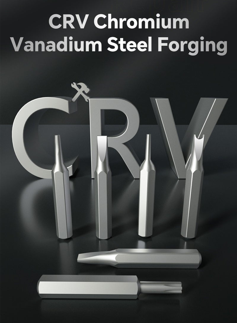 130 in 1 Small Precision Screwdriver Set, Mini Screwdriver Kit with Case, DIY Repair Tools Kit Tool Set for Phone Laptop - Image 5