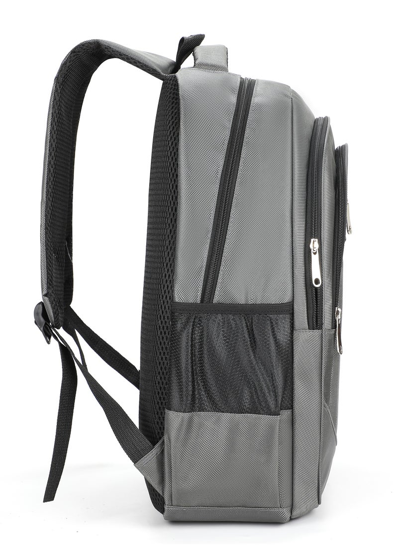 NEW TRAVEL New Travel School Backpack Fabric water proof ,size 18 inch color Grey  - Image 3