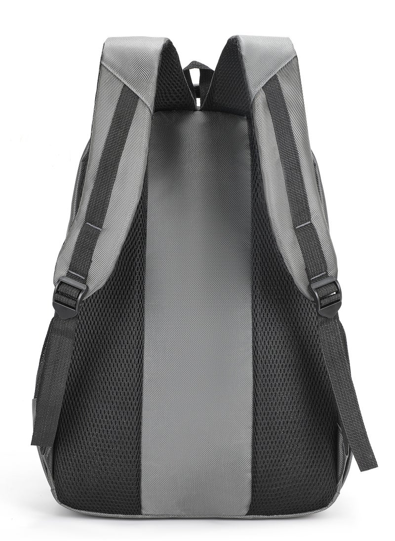 NEW TRAVEL New Travel School Backpack Fabric water proof ,size 18 inch color Grey  - Image 4