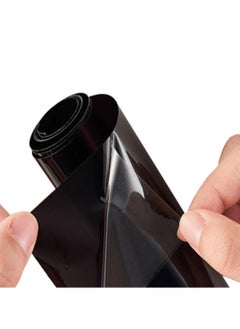 Window Tint Film, 50% VLT Professional Uncut Car Window Film, Car Packaging Sun Film Suitable For Sunscreen Heat Insulation, Car Diy, Privacy Protection 2 Roll, 1m×50cm