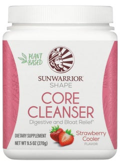 Sunwarrior Shape Core Cleanser Strawberry Cooler 9.5 oz (270 g) 