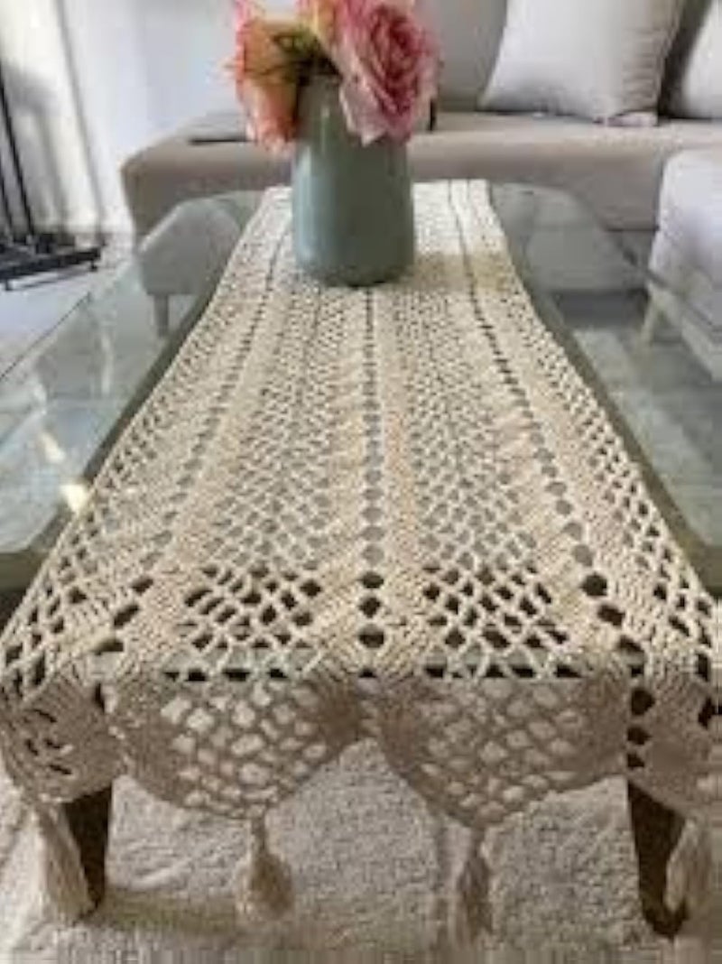 كروشيه عداء 120*40