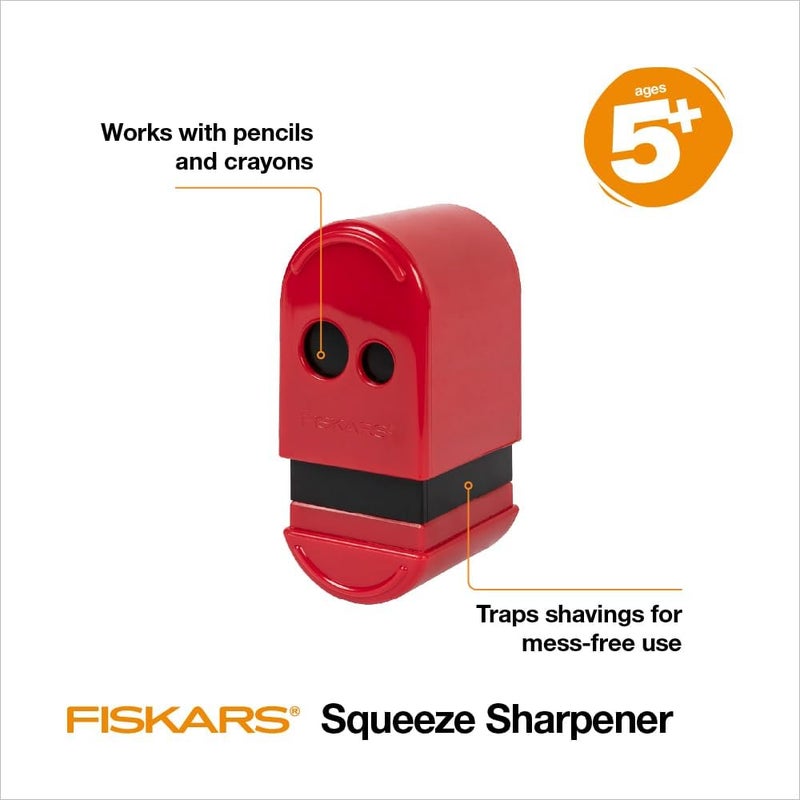 Fiskars Squeeze Sharpener Assorted Colors - Image 2