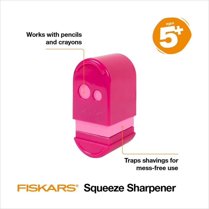 Fiskars Squeeze Sharpener Assorted Colors - Image 3