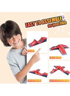 Excefore Finger Skateboard Ramp Set, Mini Finger Skateboard and Ramp Accessories Set, Props Deck Track Ultimate Park Set, Ramps Fingerskate Toy Set for Kids Birthday Gift (E)  - Image 4