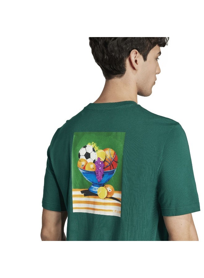 Adidas lounge still life bowl men graphic t-shirt  - Image 5