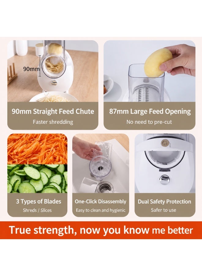 Manopola Multifunctional Electric Vegetable Chopper & Slicer - One-Touch Kitchen Roller Cutter for Potato, Onion, Fruit, Easy to Clean - Image 5