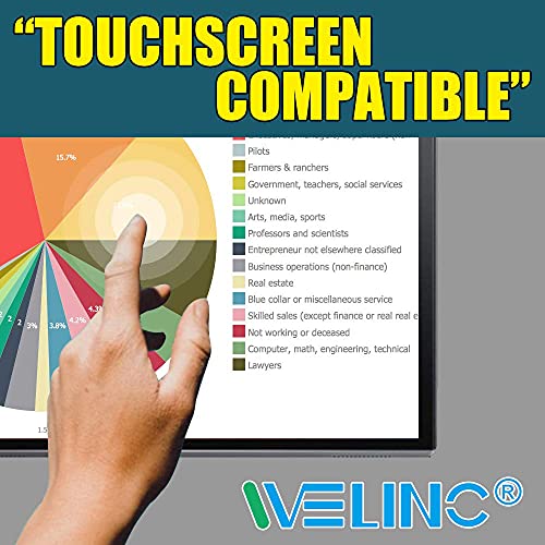 WELINC 17.3 Inch - 16:9 Aspect Ratio - Laptop Privacy Screen Filter for Widescreen Laptop - Notebook - Anti-Glare - Anti-Scratch Protector Film - We Offer 2 Different 17" Filter Sizes - Image 5