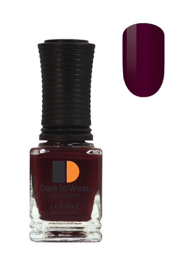 Lechat Nail Polish Super Shine Long Wear Lacquer Quick Drying Nail Color Resists Chips Fading Lasts Up To 3 Weeks Precise Application In One Stroke Nail Paint Maroonscape Dw132
